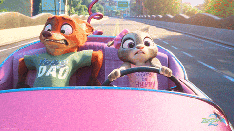 Driving Fast Locked In GIF by Walt Disney Animation Studios