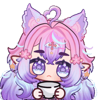 OkamiraVT food sad hungry please Sticker