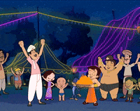 Festival Diwali GIF by Chhota Bheem