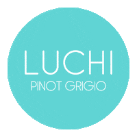 drinkluchi wine white wine whitewine pinot grigio Sticker