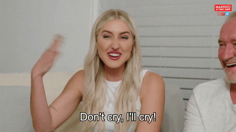 Cry Reaction GIF by Married At First Sight
