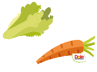 keep calm and carry on fruit Sticker by Dole Official