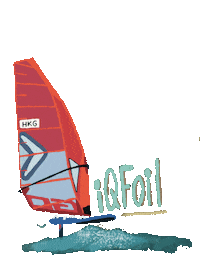 Foiling Water Sports Sticker by hkwindsurfing