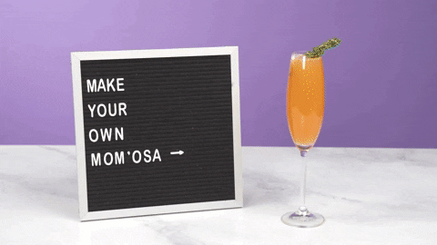 Mothers Day Mimosas GIF by evite