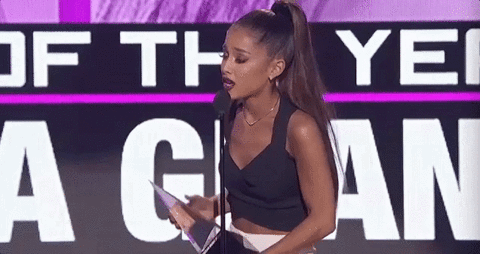 ariana grande GIF by AMAs