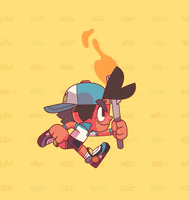 dodgeballacademia olympics otto torch dodgeball GIF