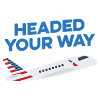 Take Off Travel Sticker by American Airlines