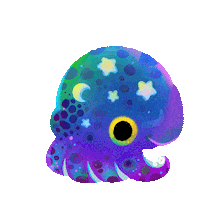 Marine Life What Sticker by pikaole