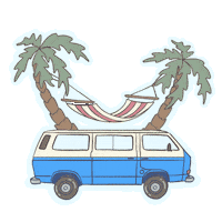 Camping Road Trip Sticker