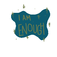 rebekahpeluszak vintage enough affirmation mid century Sticker