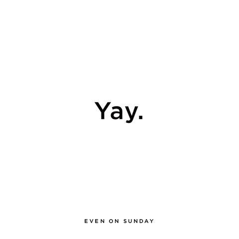 GIF by EVEN ON SUNDAY