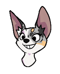 Happy Dog Sticker