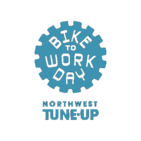 nwtuneup bike to work day nwtuneup northwest tune-up nw tune-up Sticker
