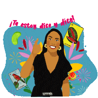 Women Empowerment Dulces Mexicanos Sticker by Loteria Candy Co