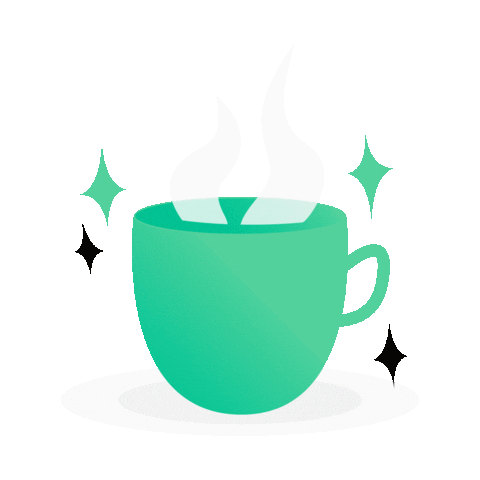 designarafr giphyupload coffee morning tea Sticker