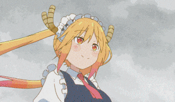 kobayashi-san chi no maid dragon GIF