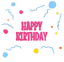 Happy Birthday Bday Sticker by Rima Bhattacharjee