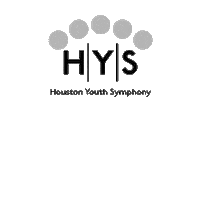 HoustonYouthSymphony hys houston youth symphony Sticker