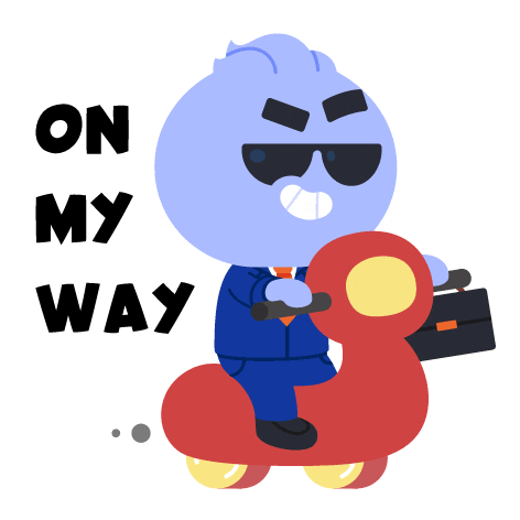 Work Coming Sticker by Kudai