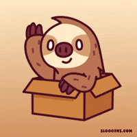 Happy Out Of The Box GIF by Sloooths