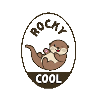 Otter Sticker by RockyPop