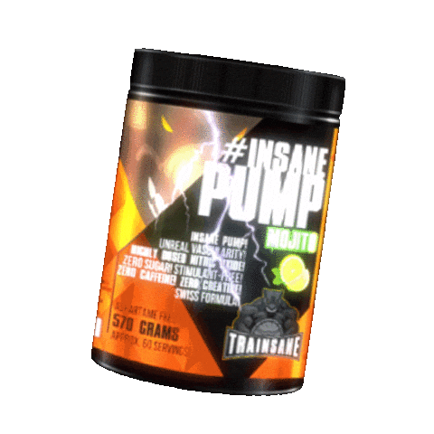 Trainsane giphyupload fitness workout pump Sticker