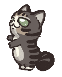 Cat Hello Sticker