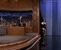 fallontonight jimmy fallon fallontonight tonight show entrance GIF