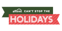 paywithaffirm affirm giftsnotgotchas nogotchas cantstoptheholidays Sticker