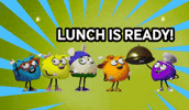 Cool School Lunch Time GIF
