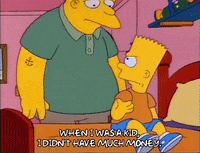 Sad Season 3 GIF by The Simpsons