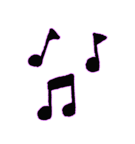 Apple Music Singing Sticker by By Sauts // Alex Sautter (formerly Pretty Whiskey)