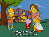 show off bart simpson GIF