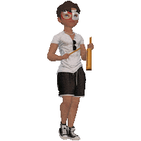 Folia Menino Sticker