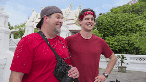 Excited The Amazing Race GIF by CBS