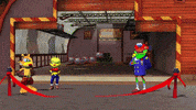 KromeStudios ty finger gun go you ty the tasmanian tiger GIF