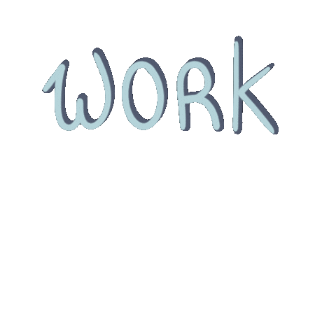 elisalehedesign giphyupload work working hard Sticker