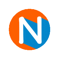 Orange Abc Sticker