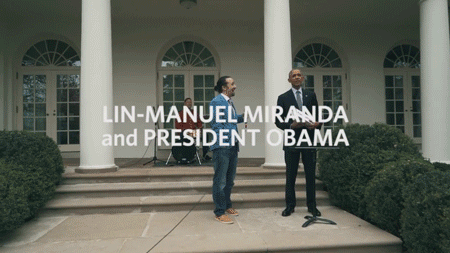 lin manuel miranda potus GIF by Obama