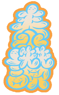 Graffiti Bubble Sticker