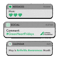 Text May Sticker by Arthritis Foundation