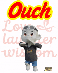 Oh No Pain GIF by Zhot