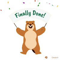 We Did It Success Sticker by WorkBeaver
