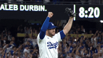 Celebrate Los Angeles Dodgers GIF by MLB