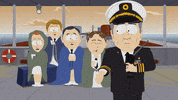 scared ship GIF by South Park 