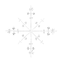 Christmas Snow Sticker