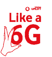 Internet 6G Sticker by Vodafone