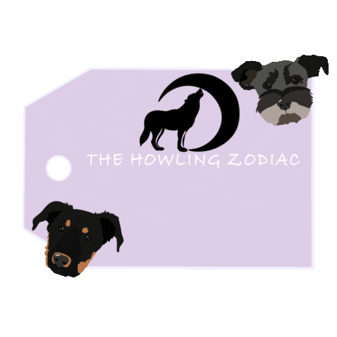 thehowlingzodiac giphyupload schnauzer bobble head gift tag Sticker