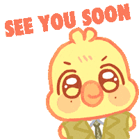 See You Soon Chicken Sticker