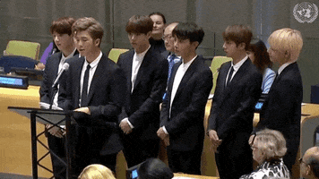 bangtan boys youth2030 GIF by United Nations